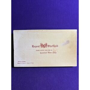 VTG Regent Sheffield English Stainless Steak Knives Set 6 Ivorine Handles